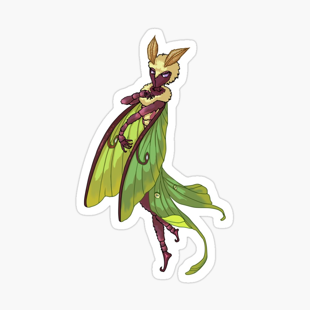 Luna Moth Girl MONSTER GIRLS Series I