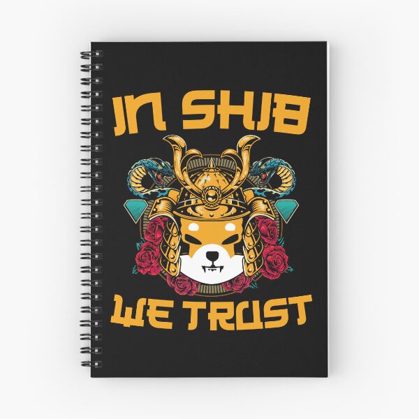 Item preview, In SHIB We Trust Shiba Inu Coin SHIB Army Crypto Token To The Moon Cryptocurrency Blockchain Wallet designed and sold by RamonaBernhard.