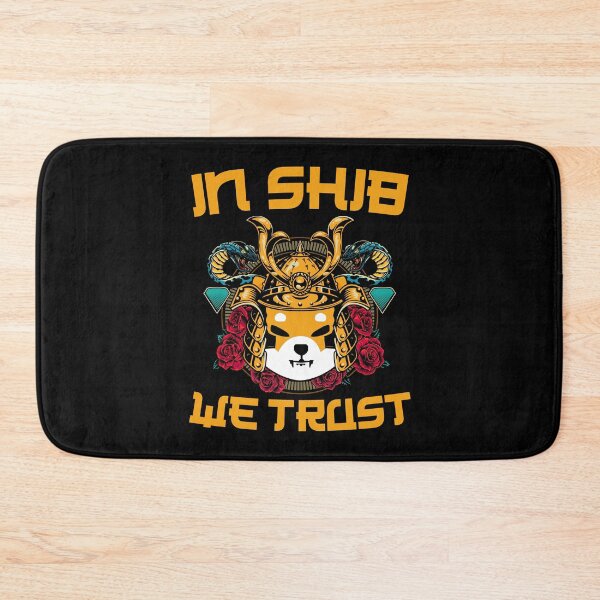 Item preview, In SHIB We Trust Shiba Inu Coin SHIB Army Crypto Token To The Moon Cryptocurrency Blockchain Wallet designed and sold by RamonaBernhard.