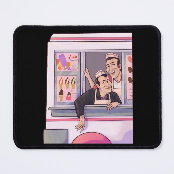 Item preview, Anniversary Gift Lenny And Squiggy - Ice Cream Christmas Holiday designed and sold by Herthaheathcote.