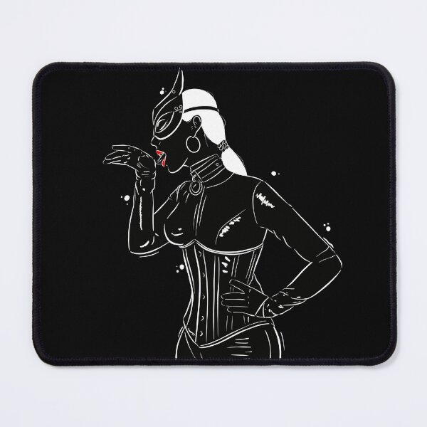 Item preview, woman latex meow designed and sold by Culturesensible.