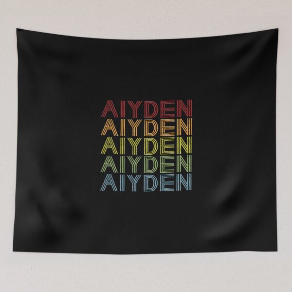Item preview, Aiyden Name T Shirt - Aiyden Vintage Retro Aiyden Name Gift Item Tee designed and sold by chezeva.
