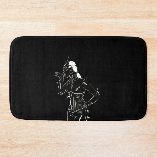 Item preview, woman latex meow designed and sold by Culturesensible.