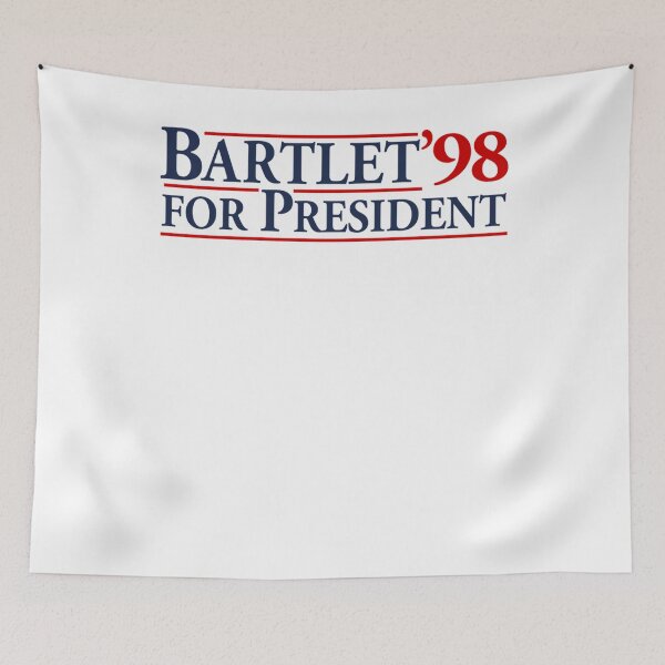 Item preview, Vintage Retro Bartlet For President Moss Young Shirt The West Wing designed and sold by CarlosHoeger644.