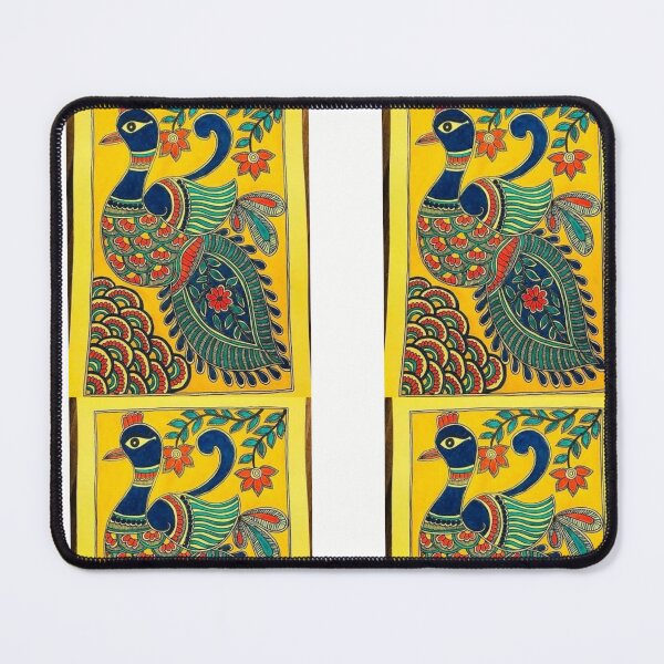 Item preview, Peacock Indian madhubani designed and sold by Saiamrita123.