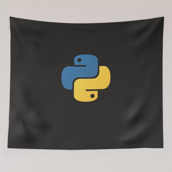 Item preview, Python Logo Merchandise Essential T-Shirt designed and sold by MichaelGRASSL.