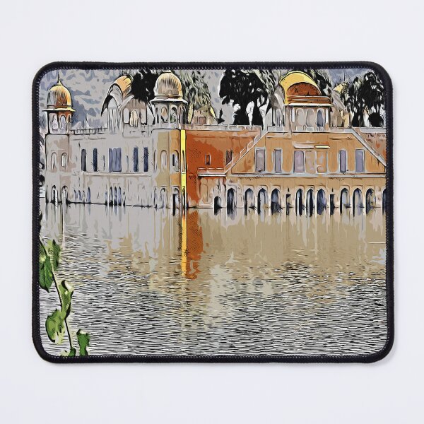 Item preview, Jal Mahal Water Palace, India color art designed and sold by artdragongift 15.