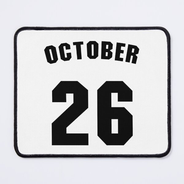 Item preview, Date of birth  26 October  birthday gift sport design designed and sold by Panya-Design.