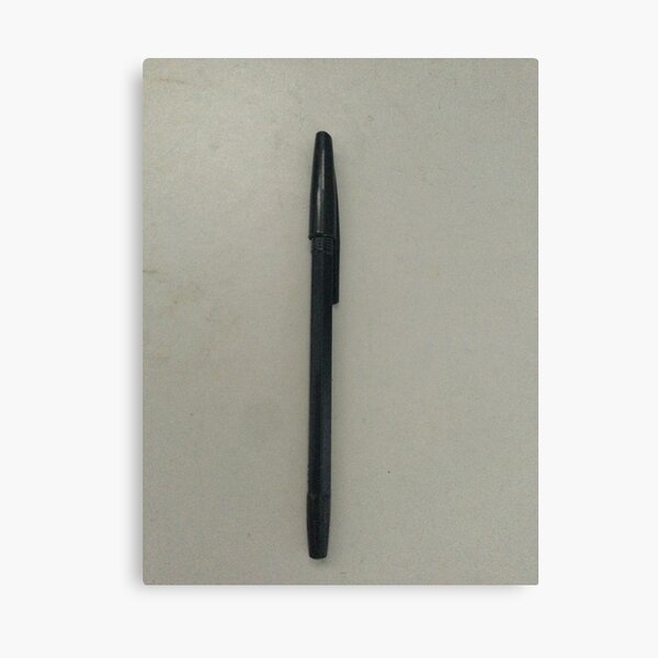 Cool Plain Lime Green Art Print Cover Black Ballpoint Pen Student Gift #14805