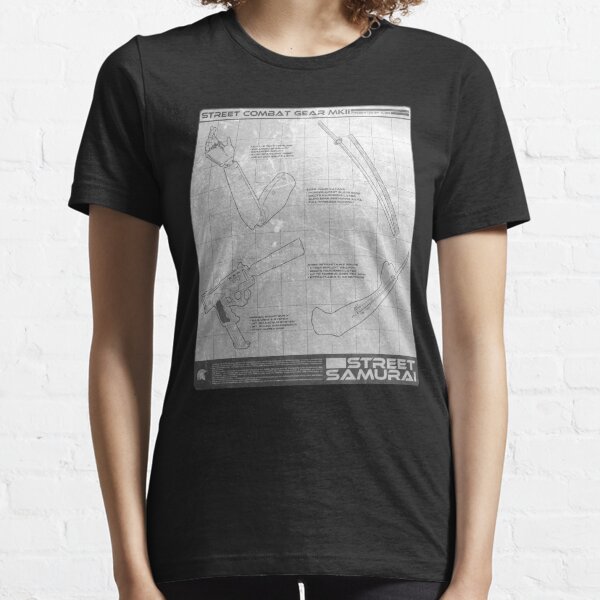 Shadowrun - Street Samurai Shirt (Version 2) Essential T-Shirt