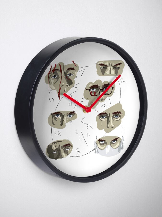 Alternate view of Will Graham’s Eyes Hannibal Pattern Clock