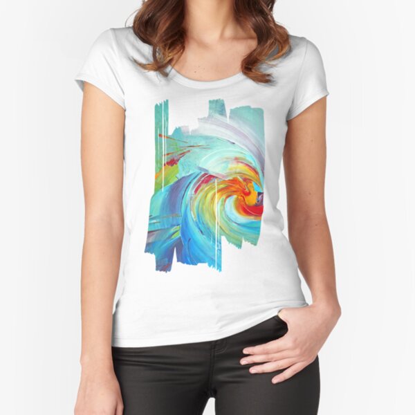 La neuvieme vague T-shirt échancré