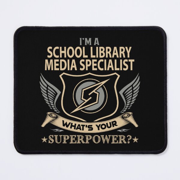 Item preview, School Library Media Specialist T Shirt - What Is Your Superpower Job Gift Item Tee designed and sold by leolanwugm.