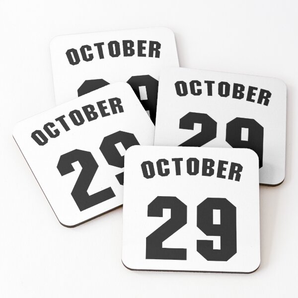 Item preview, Date of birth  29 October  birthday gift sport design designed and sold by Panya-Design.