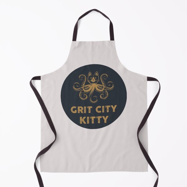 Aperçu de l'œuvre Cercle Grit City Kitty T-shirt classique créée et vendue par PeterMarkgraf.