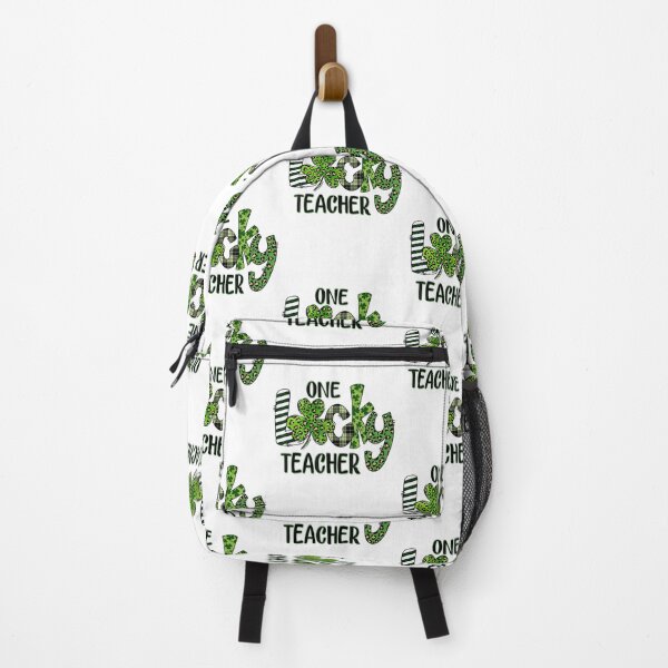 Item preview, Women's Shamrock One Lucky Teacher Saint Patrick's Day designed and sold by MobertsonArt.