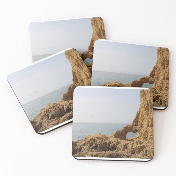 Item preview, Cliffs Blue Misty Ocean Waves Landscape  designed and sold by NelBo.