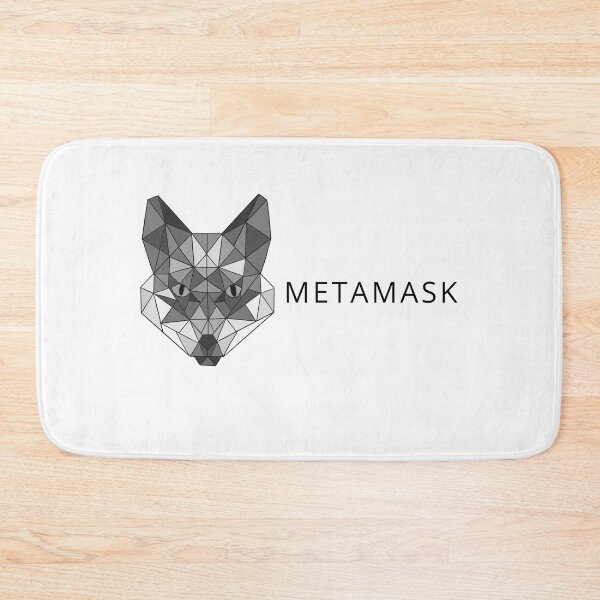 Item preview, Black and White Metamask design designed and sold by blackpanpan.