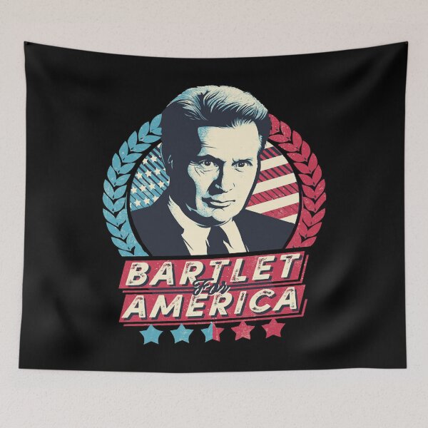 Artikelvorschau, Geschenkidee Bartlet für Amerika Lassen Sie sich inspirieren Grafik-T-Shirt entworfen und verkauft von CarlosHoeger644.