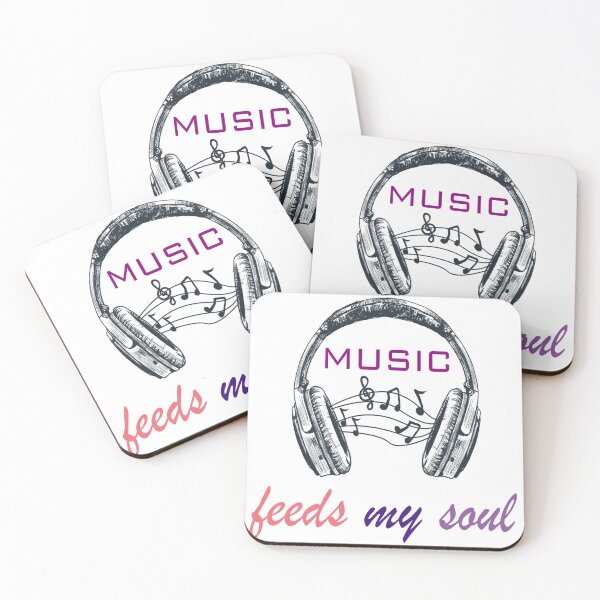 Item preview, music feeds my soul designed and sold by adeleqo.