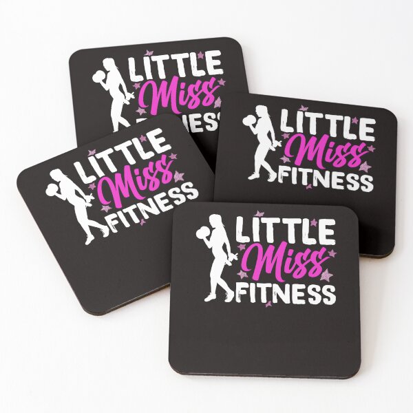 Item preview, Little Fitness Miss Workout Weightlifting Exercise Fitness designed and sold by TomGiantDesigns.