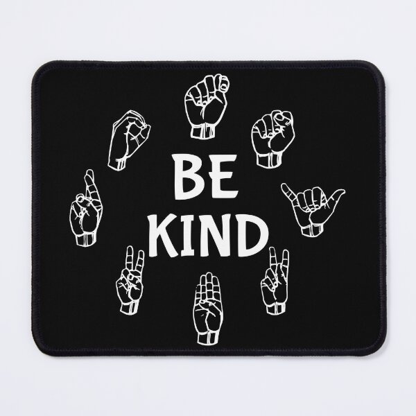 Item preview, Sign Language Be Kind Hand Talking Teachers ASL Interpreter designed and sold by Georgiodaccache.