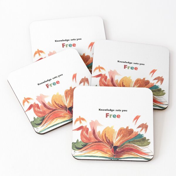 Item preview, Knowledge sets you free  designed and sold by ritusdesigns.