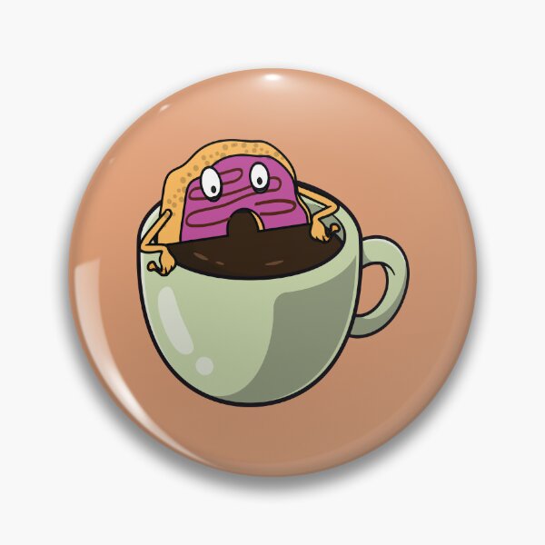 Item preview, Donut inside a hot coffee cup tub designed and sold by Donutlovers.