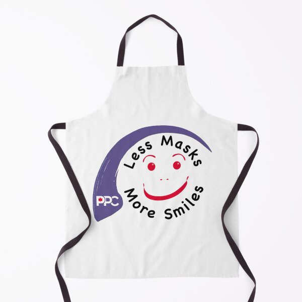 Item preview, Less Masks more Smiles - Freedom - Support the People_amp_s Party of Canada designed and sold by Delphineclarks.