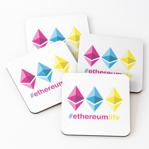 Item preview, ETHEREUM LIFE - HASHTAG ETHEREUM - ETHEREUM COOL    designed and sold by Tropical Blood.