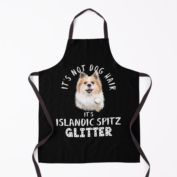Item preview, It's not dog hair it's ISLANDIC SPITZ glitter funny dog quote Islandic Sheepdog designed and sold by theshirtinator.