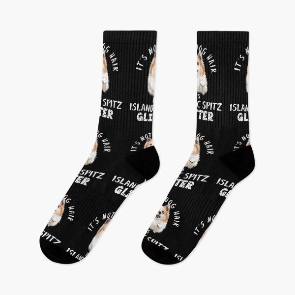 Item preview, It's not dog hair it's ISLANDIC SPITZ glitter funny dog quote Islandic Sheepdog designed and sold by theshirtinator.