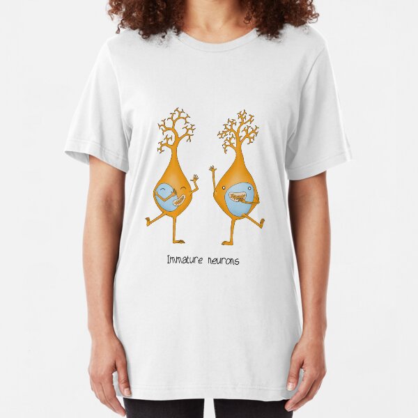 Immature Neurons Slim Fit T-Shirt