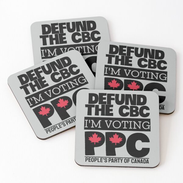 Item preview, Defund the CBC Maxime Bernier People_s party of Canada   designed and sold by Delphineclarks.