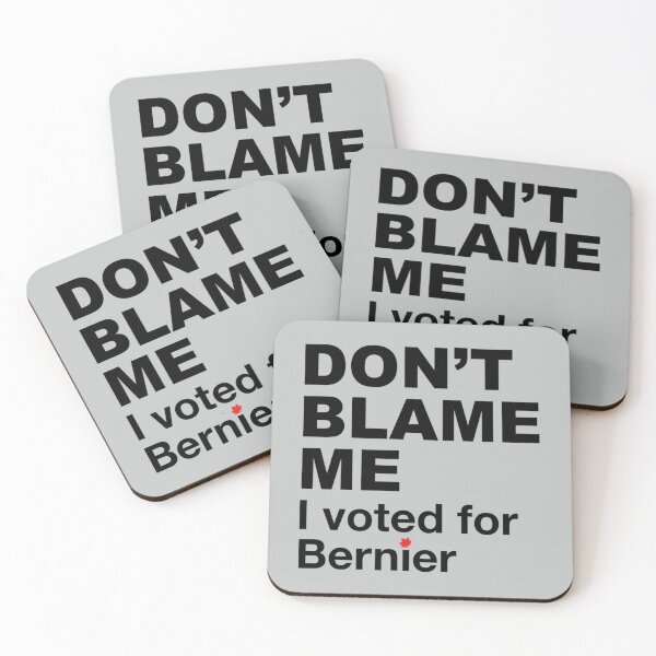 Item preview, Don_t blame me I voted for Maxime Bernier with Maple Leaf Canada Elections PPC HD High Quality  designed and sold by Delphineclarks.