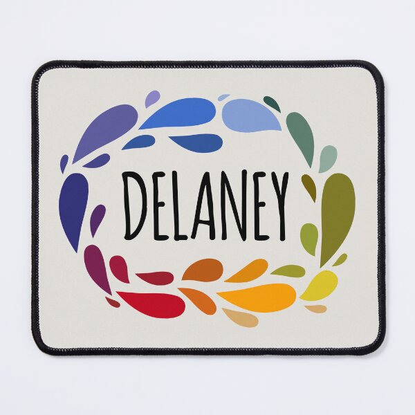 Item preview, Delaney Name Cute Colorful Gift Named Delaney designed and sold by kindxinn.