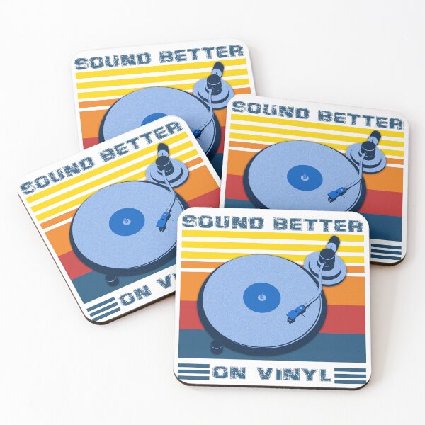 Item preview, Sounds Better On Vinyl T-Shirt, Record Lovers Shirt, Record Collector Tee designed and sold by Uday24.