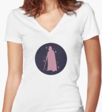 Vader Women's Fitted V-Neck T-Shirt