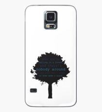 In einen Wald fallen Hülle & Klebefolie für Samsung Galaxy