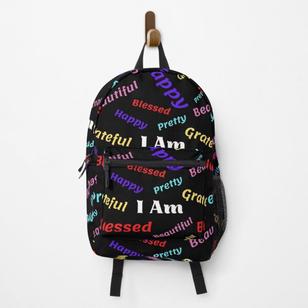 Item preview, I Am Beautiful, Grateful, Blessed, Happy And Pretty - Inspirational Girly Quotes | Motivational Girly Quotes designed and sold by Delandor.