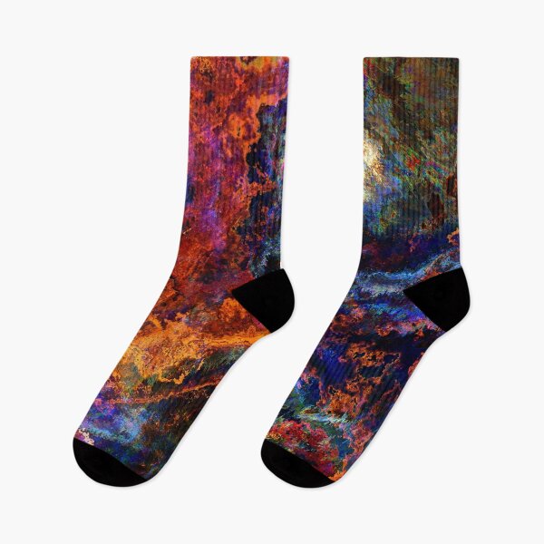 Item preview, Fire flow abstract psychedelic colorful texture  designed and sold by stuukstly.
