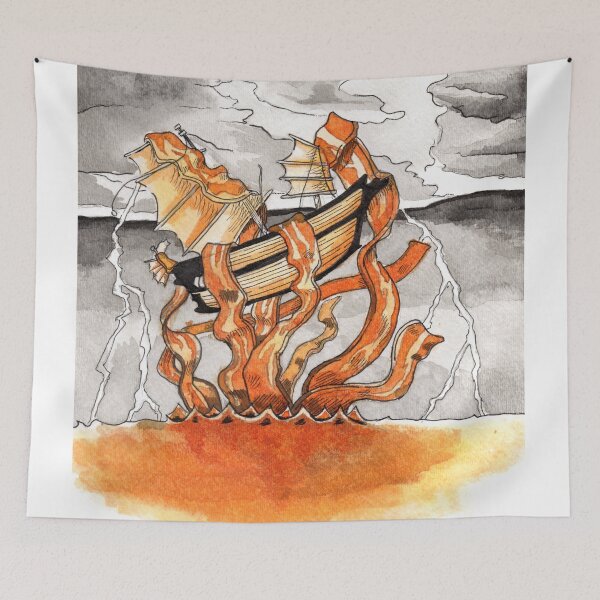 Item preview, Bacon Kraken designed and sold by AxisAbraxas.
