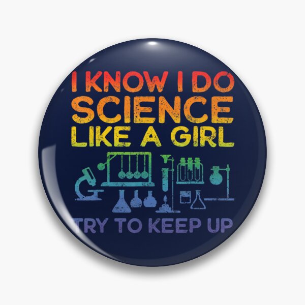 Item preview, Funny Know Science Like A Girl Cool Scientific Active  designed and sold by Delphineclarks.
