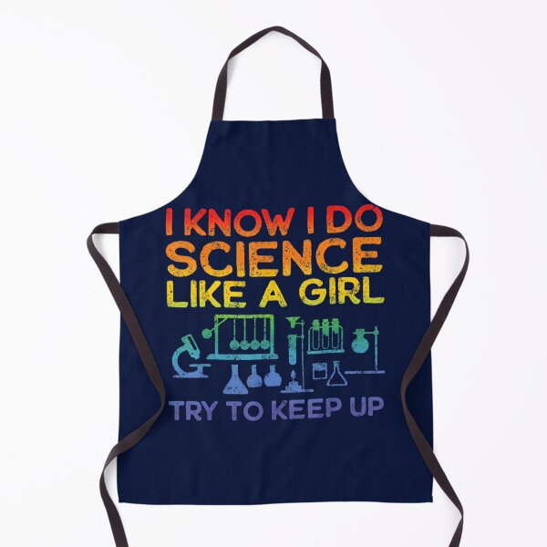 Item preview, Funny Know Science Like A Girl Cool Scientific Active  designed and sold by Delphineclarks.