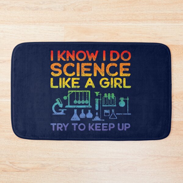 Item preview, Funny Know Science Like A Girl Cool Scientific Active  designed and sold by Delphineclarks.
