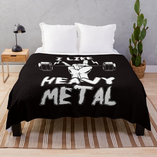 Item preview, Heavy Metal Weightlifting Bodybuilding Gym Workout Barbell designed and sold by TomGiantDesigns.