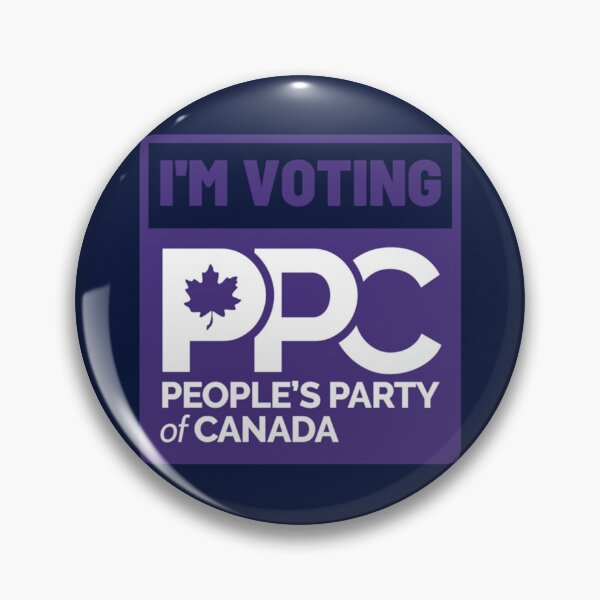 Item preview, I_m voting for Peoples Party of Canada   designed and sold by Delphineclarks.