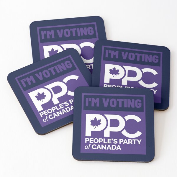 Item preview, I_m voting for Peoples Party of Canada   designed and sold by Delphineclarks.