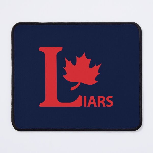 Item preview, Liberal Party Canada logo Parody LIARS with Maple Trudeauout red and white HD HIGH QUALITY ONLINE ST designed and sold by Delphineclarks.