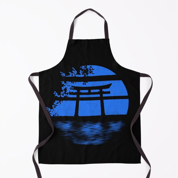Item preview, Japanese Sun Japanese Gate - Japanese Torii Gate Blue designed and sold by RiciPaneto.